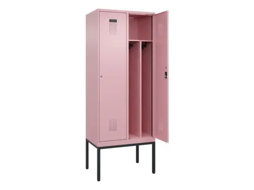 locker voor scheiding van kleding,HxBxD 2120x800x500mm,2vak