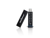 iStorage datAshur 256-bit 8GB USB Stick Zwart 2.0 Beveiligd Gecodeerd
