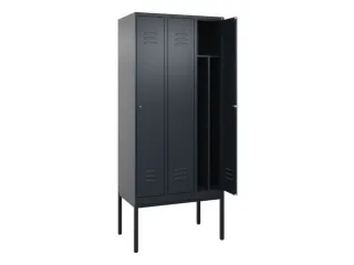 locker voor scheiding van kleding,HxBxD 2120x900x500mm,3vak - 2