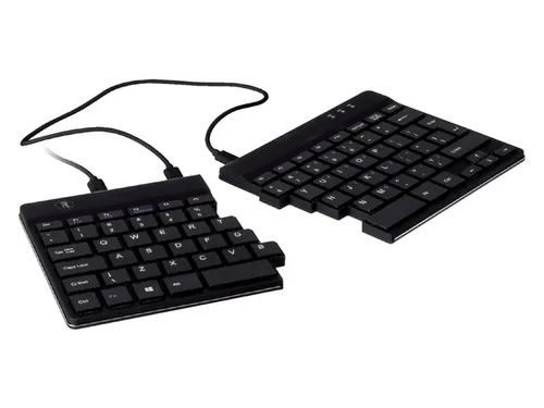 Split Break V2 ergonomisch toetsenbord Qwerty US Zwart bedraad