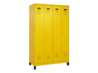 locker voor scheiding van kleding,HxBxD 1950x1200x500mm,4vak - 2