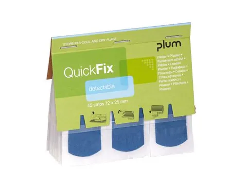 Navulset V. Pleistersdispenser 1Set Met 45Stuks Detecteerbaar