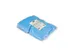 Baardnet Hynex non-woven blauw pp 100 stuks