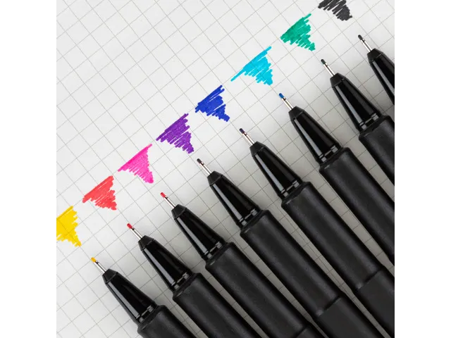 fineliner Schneider Topliner 967 0.4mm etui a 10 stuks assorti