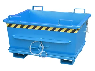 Bodemklepcontainer Hxbxd 721x1040x1200mm 0.50m³ 1000kg Ral5012 - 1
