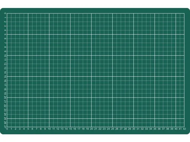 Snijmat A3 450X300mm groen