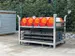 Bakenset,10Bakens M. Lampen,Voetplaten,1Opslag-/Transportpallet