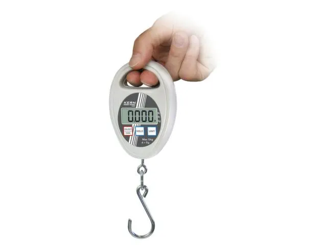 Dynamomètre Affichage Lcd Portée 0 À 5Kg Précision 5G
