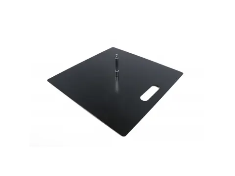 Beach Flag Base Budget Staalplaat 6kg met 17mm Rotator