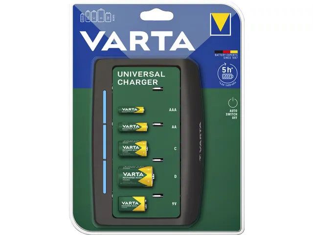 Universele Batterij oplader Varta exclusief batterijen