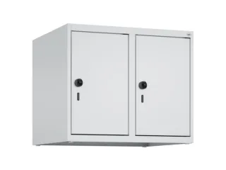 opzetkast,v. locker,2vak.,vak B 300mm,HxBxD 500x600x500mm,draaigrendel - 2