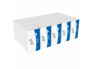 Scott 6663 Performance Handdoeken Intergevouwen 1-Laags Wit - 2