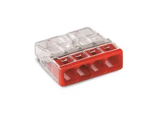 Compact-Lasklem - Voor Massieve Geleiders - MAX. 2.5mm² - 4-Draads - - 1