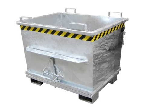 Bodemklepcontainer 971x1040x1200mm 0.70m³ 1500kg Verzinkt
