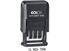 stempel mini-dater S120N, Nederlands