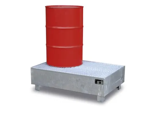 Opvangbak V. 2x 200l Vaten Opvangvol. 215l 360x 1200x 800mm Rooster