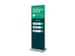 Totem Paneel+ Dubbelzijdige Display 594x1682mm (2xA1) Zilver frame