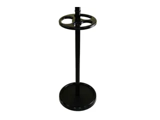 staande kapstok,HxØ 1800x450mm,8jashaken,parapluhouder/druppelvanger - 2