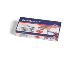 Detectaplast 8347 Textielpleister Elastisch Blauw 120x20mm 100 Stuks