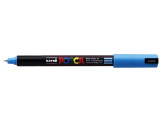 Verfstift Posca PC1MR Extra Fijne punt 0,7mm Lichtblauw - 1