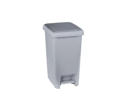 Slim,pedaalemmer 60L grijs