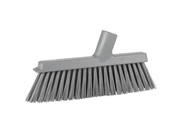 Vikan Hygiene medium veger voor stofblik met lange steel Grijs 250mm