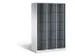 armoire multicases,corps RAL7035,face avant RAL7021