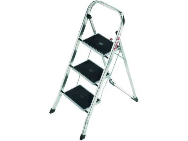 marchepied pliant,3marches a. tapis antidérapants,estrade H 690mm