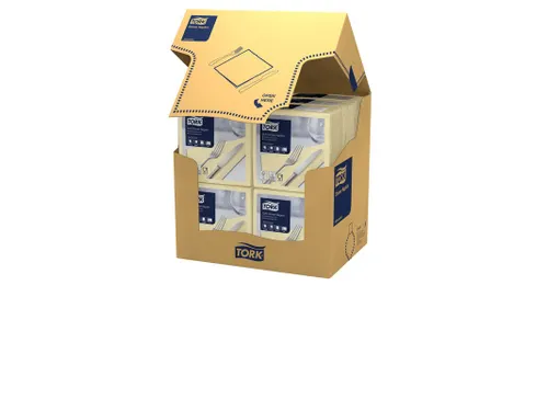 Tork 477588 Soft Dinnerservet Advanced Champagne 39x39cm