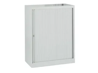 jaloeziedeurkast,HxBxD 1030x800x430mm,2,5 OH,romp lichtgrijs - 1