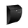 Brievenbus Nice Zwart Gebogen front, naamplaatje 2 sleutels 40x31x16cm