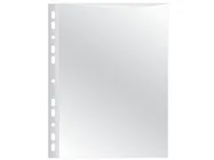 Geperforeerde Showtas A4 11-gaats Glashelder 50mic Pak 25 Stuks