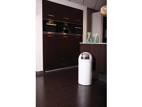 Afvalbak Pushcan 40 Liter Wit