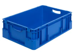 Stapelkrat Pp Hxlxb 180X600X400Mm 30L Blauw - 1