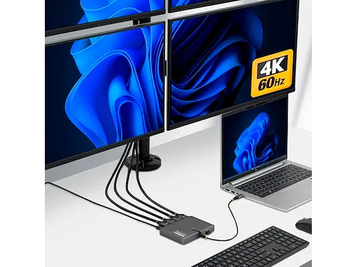 USB-C TO Quad HDMI Adapter