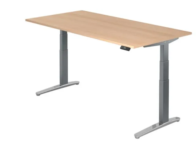 Elektrisch in hgte vst. zit-sta-bureau,HxBxD 650-1290x2000x1000mm