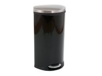 Pedaalemmer Shell Bin 30 Liter Zwart