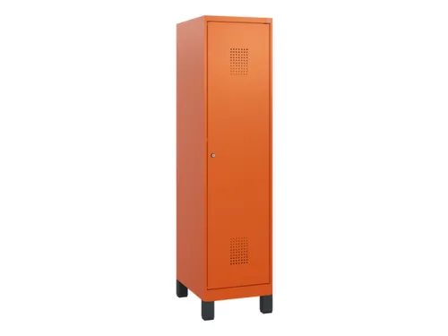 schoollocker,HxBxD 1630x400x500mm,1vak,vak B 400mm,cil.-slot,voeten