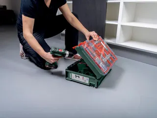 Accu-klopboormachine set 18V 2 x 2AH Li-Power, Acculader SC 30, Kunsts - 6