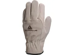 Delta Plus FCN29 mechanische lederen handschoenen, natuurlijk, maat 11