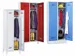 Armoire vestiaire avec banc,RAL7035,face avant RAL3000