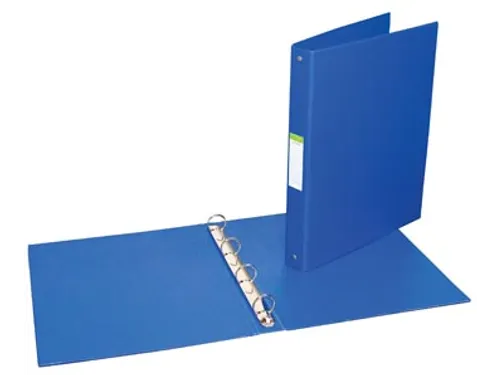 Ringmap A4 4 Ringen van 26mm Blauw