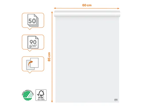 Flipover Nobo premium 60x85cm dubbelzijdig 50vel