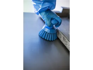 Vikan Hygiene ronde werkborstel harde vezels Ø110mm oranje - 15