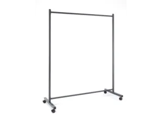 garderoberek,verrijdbaar,HxD 1800x600mm,4zwenkwielen,staal,1500 mm - 3