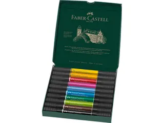 Tekenstift Faber-Castell Pitt Artist Pen duo marker etui a 10 stuks - 2