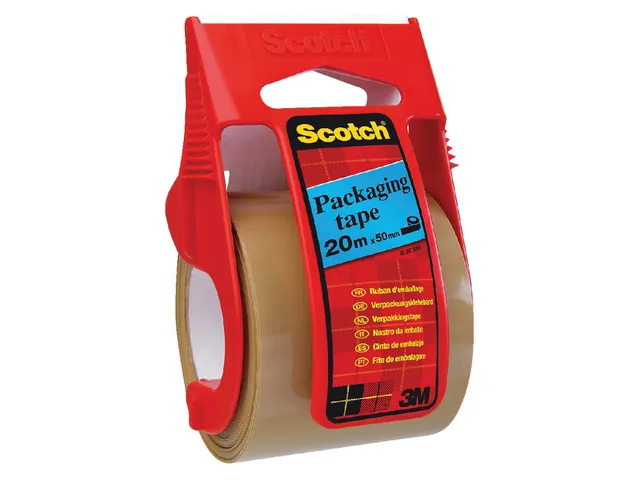 Verpakkingstape Scotch C5020D bruin 50mmx20m PP