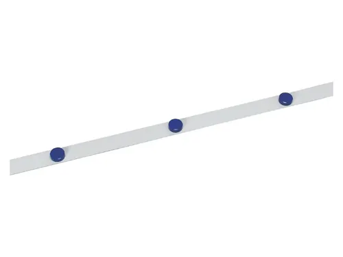 Magneetband Maul 35mmx1m Zelfklevend Wit + 3 Magneten