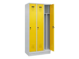 locker voor scheiding van kleding,HxBxD 1950x900x500mm,3vak