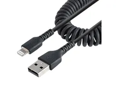 USB A naar Lightning Kabel 1 Meter Zwart, MFi Gecertificeerd, iPhone L